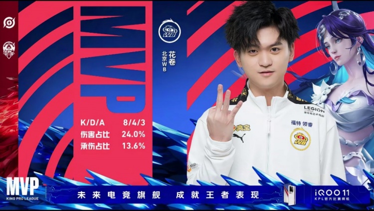 《王者荣耀》2023 KPL春季赛季后赛赛报：WB后羿大招精准开团打出完美翻盘局! WB 2-0 狼队