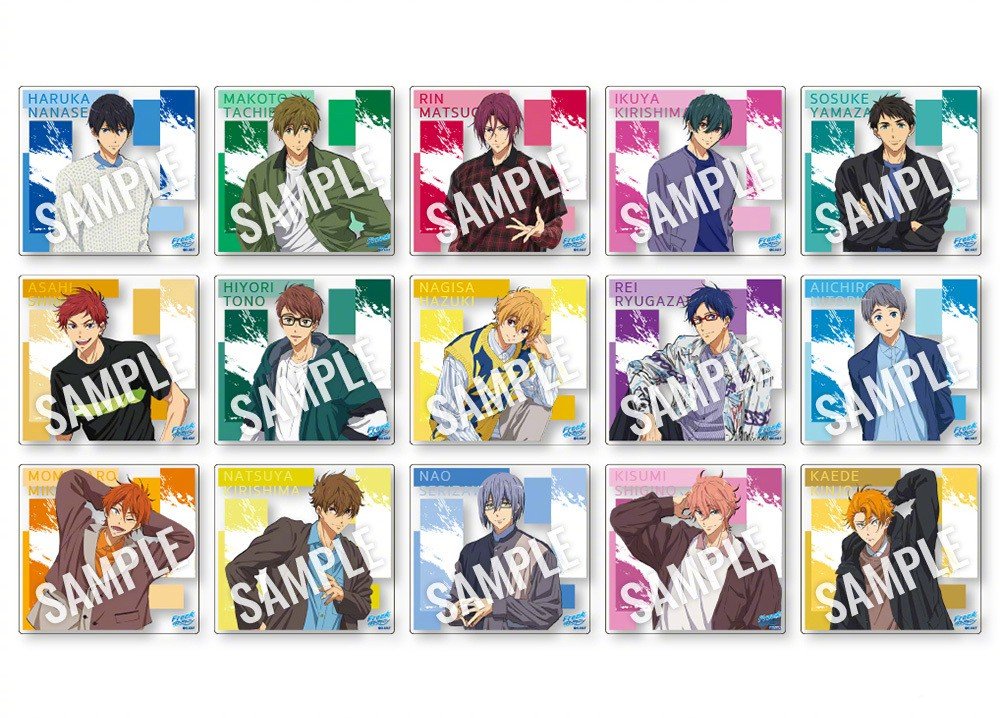 《Free！》十周年纪念新周边第2弹