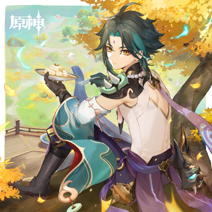 《原神》魈4.17生日贺图