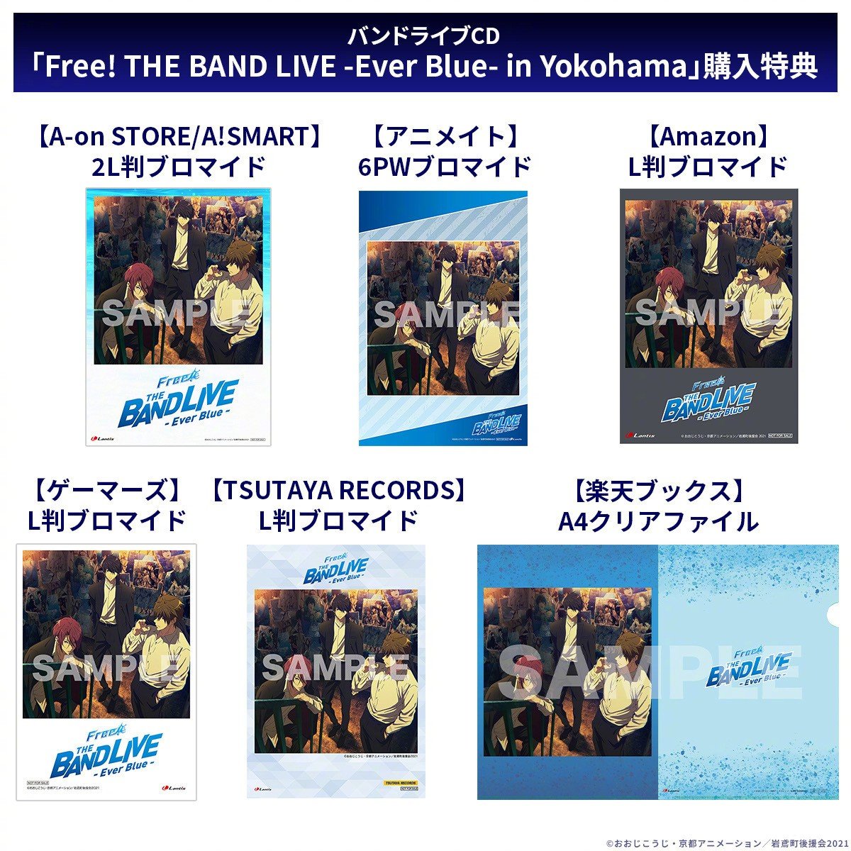 《Free！》十周年纪念新周边第2弹