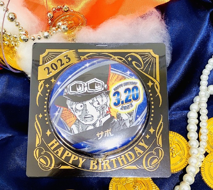 《海贼王》萨波生日庆生周边商品实物上架