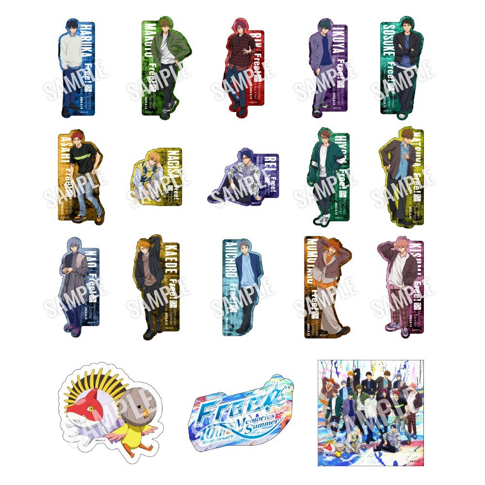 《Free！》十周年纪念新周边第2弹