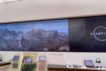 （专题）微软实体店《星空》广告展示 横跨整面墙十分壮观！