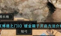 《博德之门3》攻略——镀金箱子开启方法解析